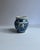 Delft Delft Hand Painted Blue & White Floral Porcelain Vase, 1960's For Sale - Image 4 of 16
