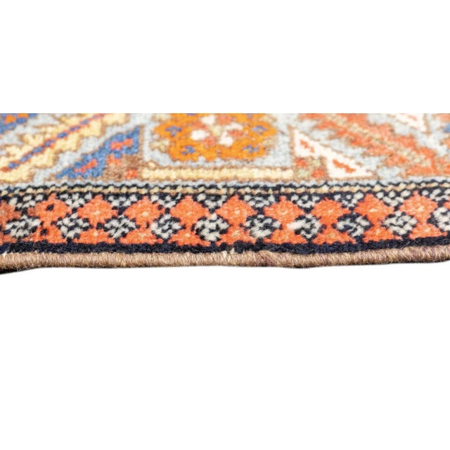 Antique Malayer Rug 3'6'' x 4'8'' For Sale - Image 9 of 12