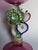 Late 20th Century Davide Fuin Murano Glass Tazza Compote Bowl 16in For Sale - Image 6 of 17