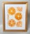 Original watercolor signed and framed. Orange slices, would make great kitchen art! Lovely on its own, or as a collection...