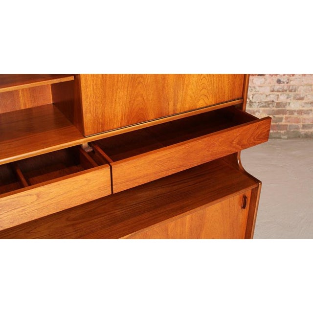 Brown Mid-Century Teak Drinks Cabinet from Nathan, 1960s For Sale - Image 8 of 12