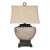 Uttermost Cumberland Pebbled Sandstone Table Lamp | Textured Designer Lighting For Sale