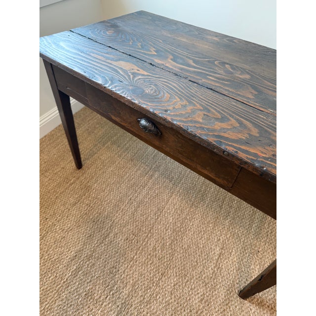 19th Century Chestnut Single Drawer Table From the South of France For Sale - Image 10 of 15