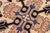 Textile Bohemian Kargahi 1980's Beige/Blue Wool Rug - 5'6'' X 9'2'' For Sale - Image 7 of 10
