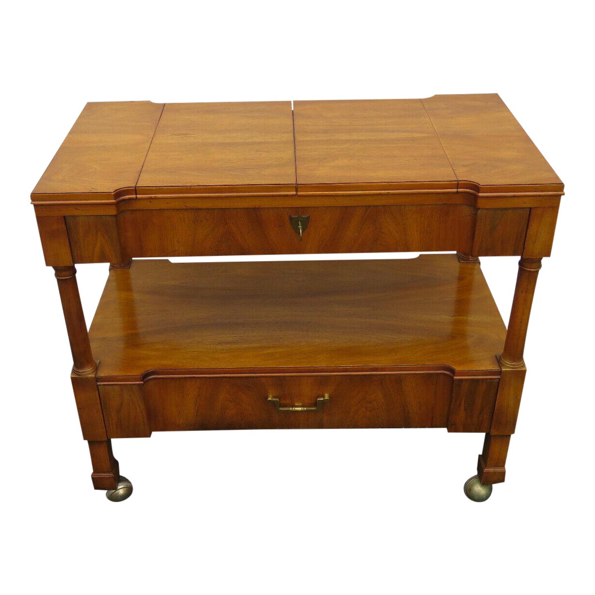 Mid Century Modern Bar Cart By John Widdicomb Chairish