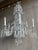 Mid 20th Century Czechoslovakia Bohemian Crystal Chandelier With Feathers and Bells For Sale - Image 11 of 12