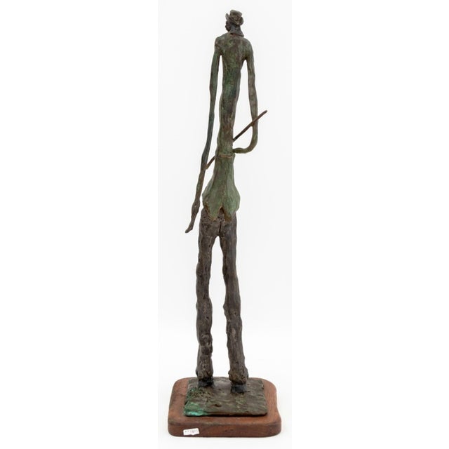 1980s Ray Niegel "Sunday Walk" Bronze Sculpture For Sale - Image 5 of 11