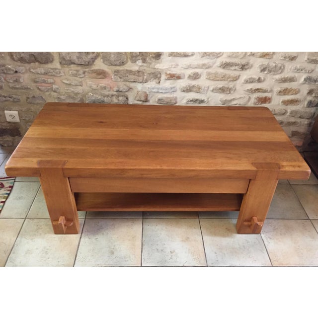 Coffee Table by Pierre Chapo, 1960s For Sale - Image 4 of 18