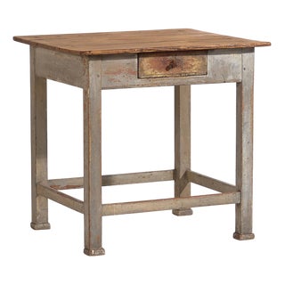 Gray Side Table, 1920s For Sale