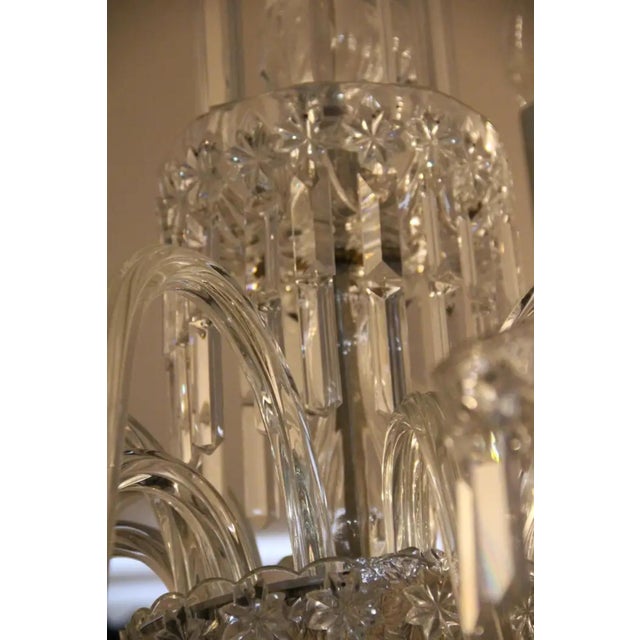 Crystal Chandelier in the style of Baccarat, 2000s For Sale - Image 16 of 18
