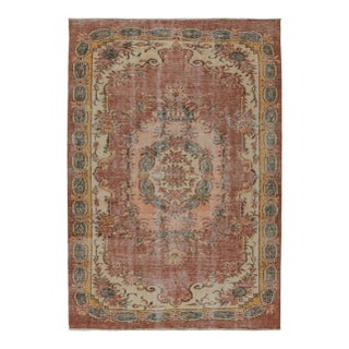 1960s Rug & Kilim’s French Savonnerie Inspired Vintage Zeki Muren Rug For Sale