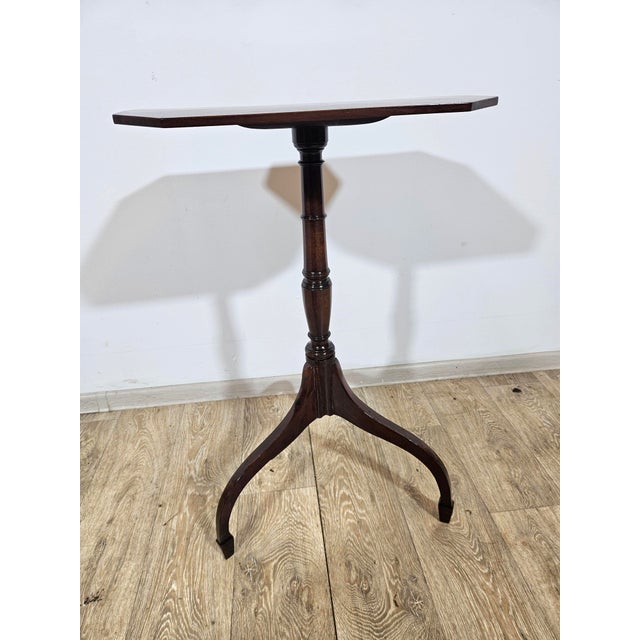 Antique Victorian Mahogany Side Table, 1800s For Sale - Image 12 of 16