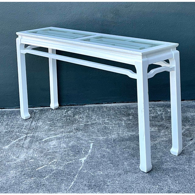 Vintage Ming Console Table For Sale - Image 11 of 12