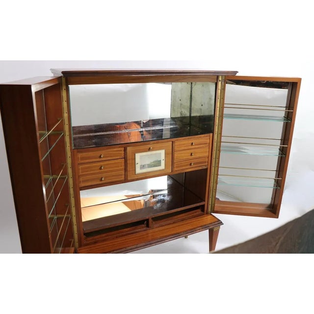 Free Standing Cabinet Bar by Paolo Buffa For Sale In New York - Image 6 of 13