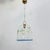 Mid-Century Glass Hanging Lamp with Flowers from La Murrina, Italy, 1970s For Sale - Image 13 of 18