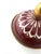 Mid-Century Modern Signed Vintage Suisse Langenthal Oxblood Porcelain Lidded Trinket Box With Gold Finial For Sale - Image 3 of 10