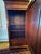 Tall Danish chest c. 1870, mahogany, two locking drawer and a locking cabinet (one key). Wear commensurate with age, but...
