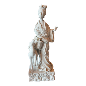 1970s Chinese Porcelain Blanc De Chine