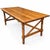 Antique Primitive Maple Campaign Style Folding Farm / Dining Table or Desk or Wine Tasting For Sale In Atlanta - Image 6 of 12