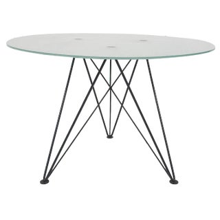 Wire Frame Dining Table by Els Staal, the Netherlands, 1984 For Sale