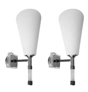1970s Modern Romeo Rega Sconces - a Pair