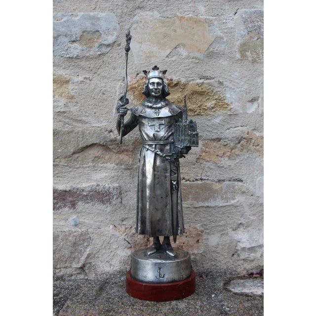 Emmanuel Fremiet, Saint Louis, 1800s, Bronze For Sale - Image 12 of 12