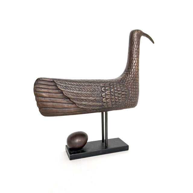 Stig Lindberg Stig Lindberg, Solfågeln, 1978, Bronze For Sale - Image 4 of 8