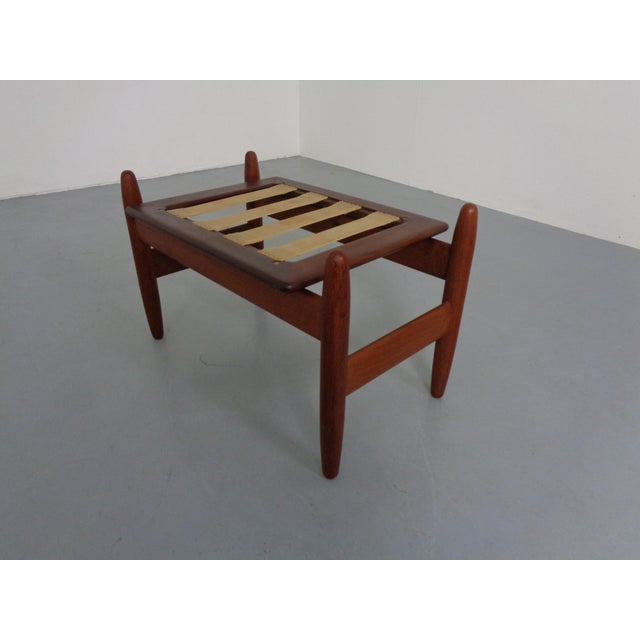 Danish Teak Stool by Hans Olsen for Frem Røjle, 1960s For Sale - Image 10 of 16