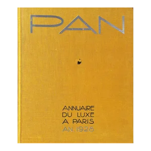 "Pan Annuaire Du Luxe a Paris" Book 1928 Poiret, Paul