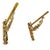 Vintage Italian Shelf Brackets in Brass from VCR Italy, 1960s, Set of 2 For Sale - Image 3 of 9