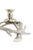 Farmhouse Antler Candle Holders Lg For Sale - Image 3 of 8