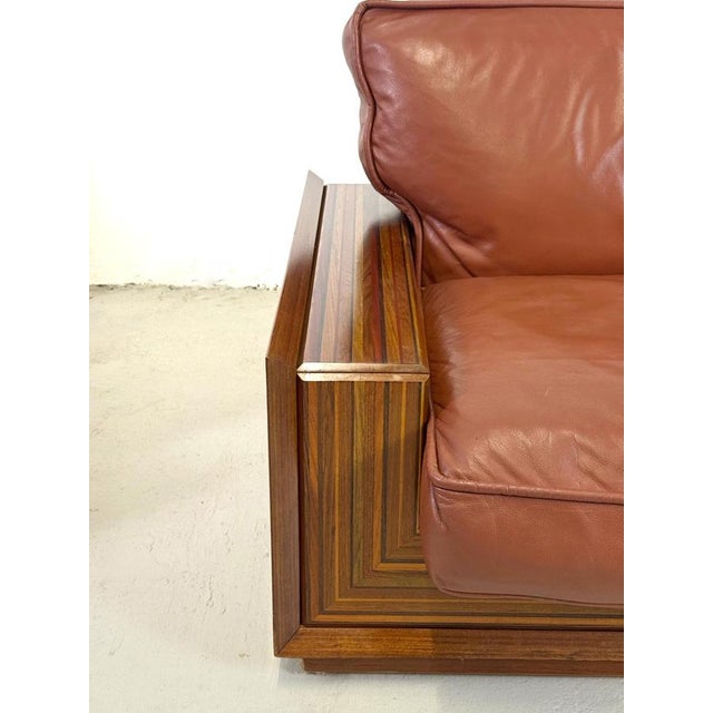 Paganini Sofa and Armchair from Luciano Frigerio, 1970s, Set of 2 For Sale - Image 3 of 9