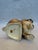 Cinnamon 1940s Porcelain Boxer Planter For Sale - Image 8 of 11