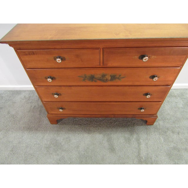 Hitchcock Hitchcock Solid Maple Chest of Drawers For Sale - Image 4 of 8