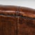 Pair of 20th Century Danish Vintage Brown Leather Wingback Club Chairs For Sale - Image 16 of 18