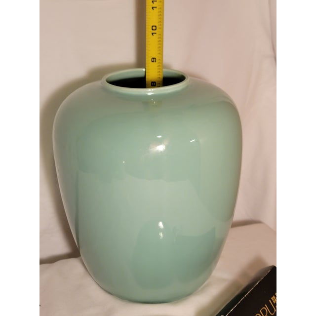 1981 Jaru Calfornia Pottery Postmodern Form Vase, Signed Dated For Sale - Image 10 of 13