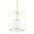 Mitzi Frankie 1-Light Small Pendant, Aged Brass For Sale
