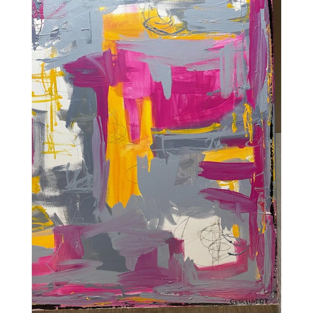 Danny Geschardt 'Nantucket #150' Contemporary Abstract Expressionist Painting For Sale In Boston - Image 6 of 11