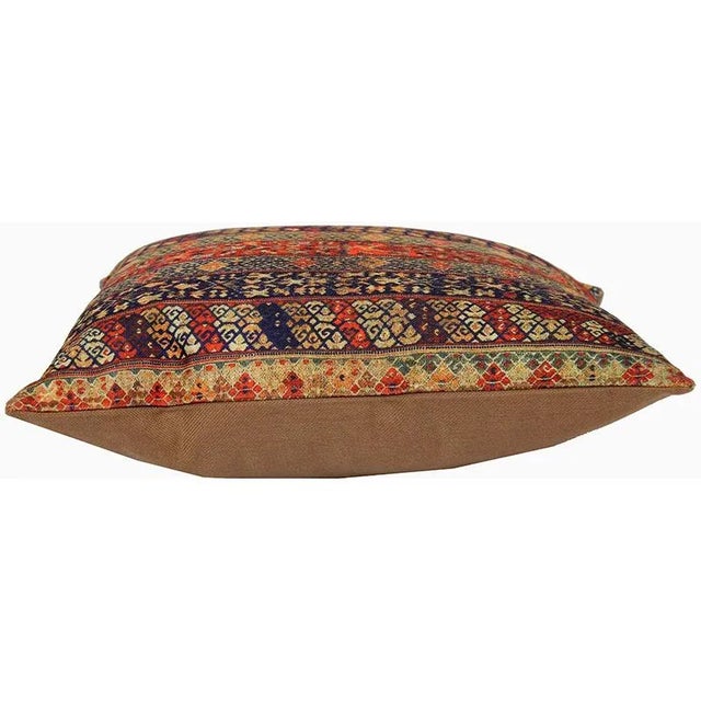 Pair of 1990s Boho Chic Persian Accent Pillows For Sale - Image 4 of 9