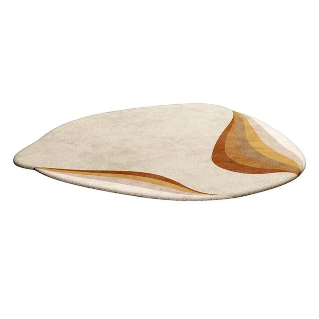 Tapis Shaped 023 is an eclectic rug that brings back mid-century modern vibes. Our Shaped Collection is perfect for an...