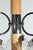 1970's Wood, Chrome & Glass Italian Fixture - 2 For Sale In Los Angeles - Image 6 of 10