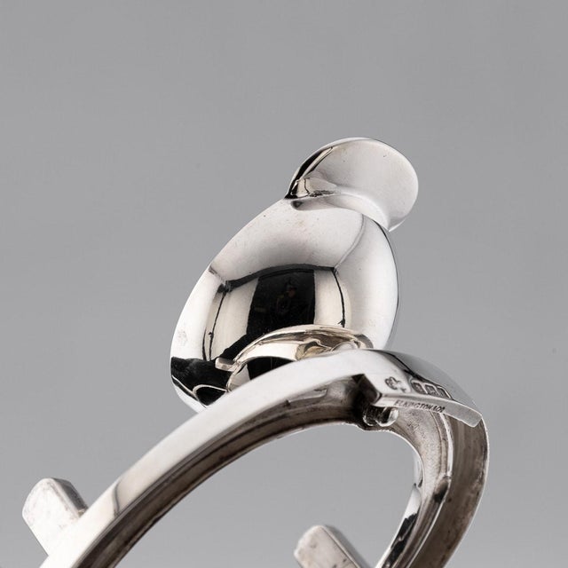 Antique 20th Century English Silver Novelty Jockey Condiment Set, 1908, Set of 6 For Sale - Image 4 of 18