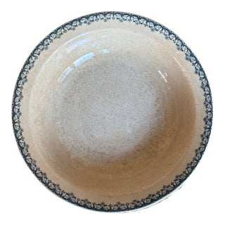 Antique French Transferware Bowl For Sale