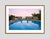 Modern Sunset by the Pool 1962 by Toni Frissell Framed For Sale - Image 3 of 3