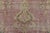 Tabriz Rug 6’3” X 10′ Pink Wool Vintage Distressed Hand-Knotted Carpet For Sale - Image 9 of 15