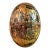 Vintage Geisha Gilded Porcelain Satsuma Egg For Sale