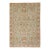 Early 20th Century Persian Afshar Light Green Orange Border Rug - 4'3" x 6'1" For Sale