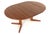 Brown Danish Round 2-Way Extendable Stenum Dining Table For Sale - Image 8 of 16
