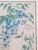 Mid-Century Japanese Woodblock Print of Wisteria Flowers by Kawarazaki Shodo For Sale - Image 9 of 16