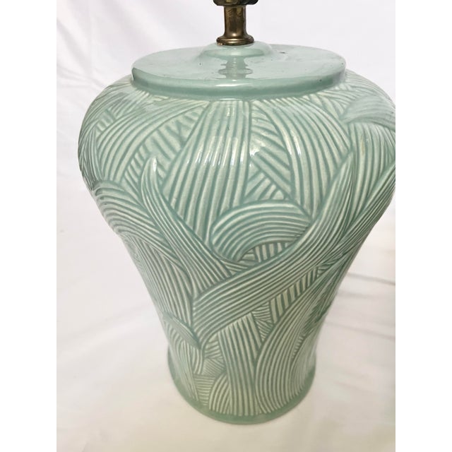 Gorgeous Pair of Palm Beach Style Vintage Lamps Bring effortless Palm Beach elegance into your home with this stunning...